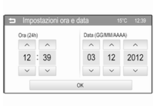 Imposta ora e data
