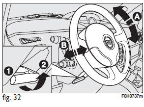 Regolazioni del volante