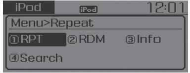 MENU: iPod