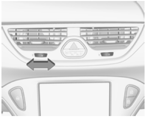 Bocchette di ventilazione orientabili 