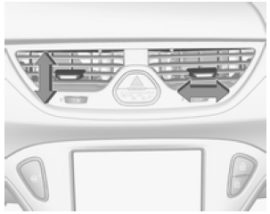 Bocchette di ventilazione orientabili 