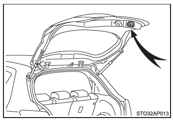 ECSiNG Interruttore Rilascio Portellone Posteriore Per Peugeot 206/207/307/308/407/5008 E Citroen C3 – Ricambio 6554V5