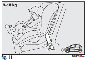 Trasportare bambini in sicurezza