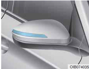 Sostituzione indicatori di direzione laterali