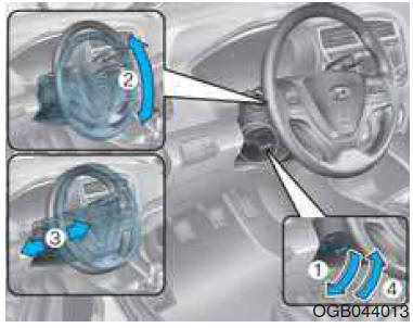 Piantone inclinabile / Piantone telescopico