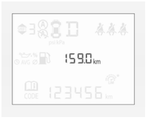 Contachilometri parziale