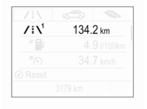 Contachilometri parziale