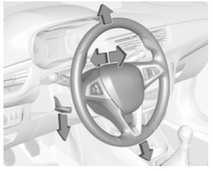 Regolazione del volante