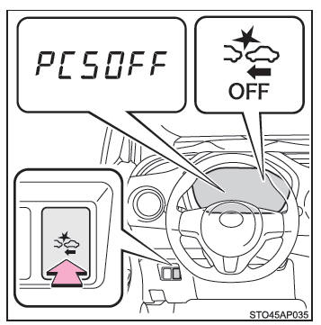 Modifica delle impostazioni del sistema di sicurezza pre-crash